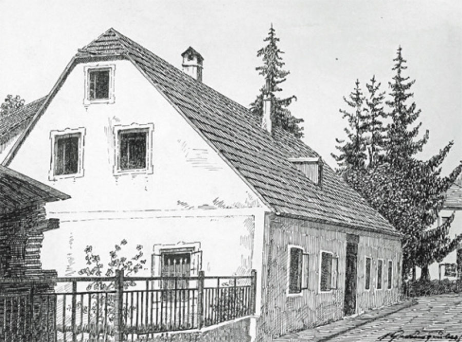 Haus Unterberger vor 1900